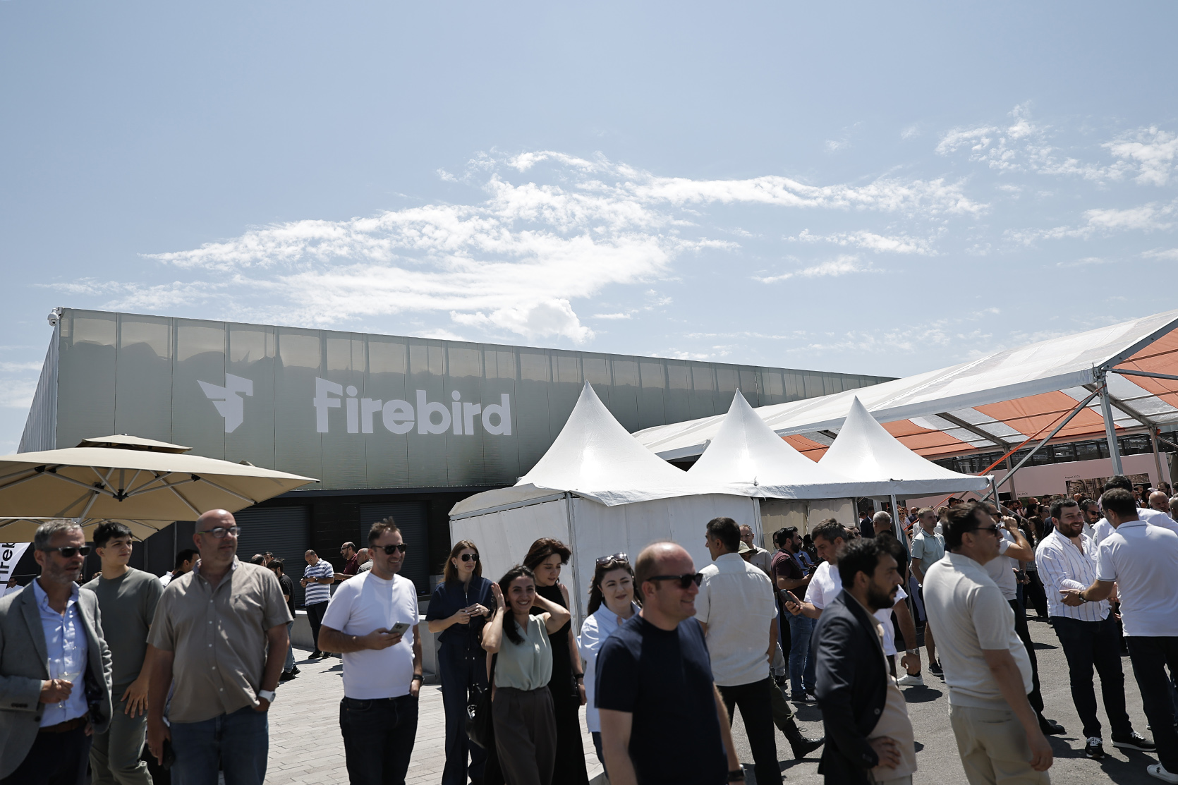 Firebird AI Factory exterior in Hrazdan, Armenia